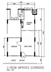 Blk 805 King George's Avenue (Kallang/Whampoa), HDB 2 Rooms #617915371